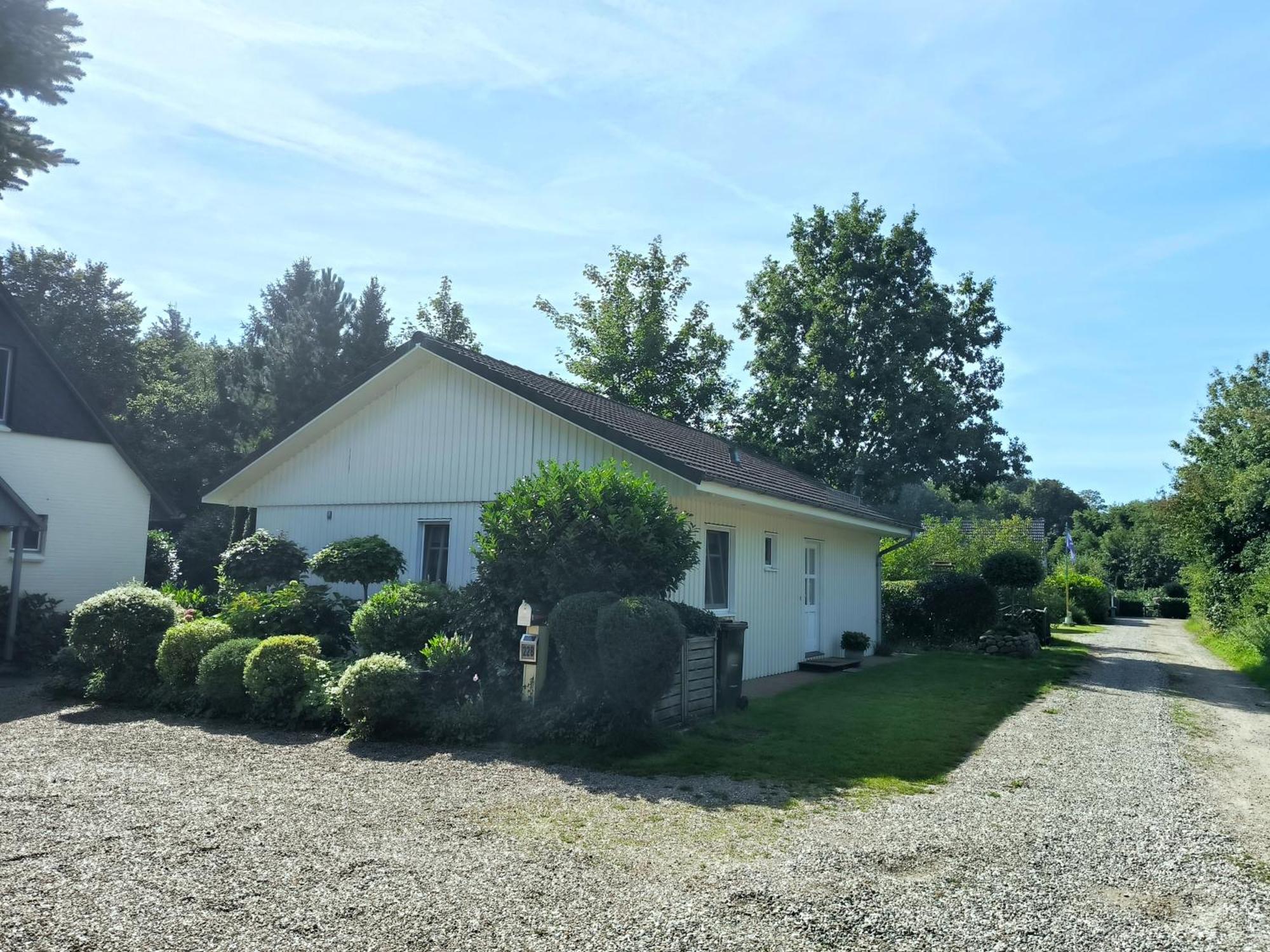 Ferienhaus Inger - Stilvolles Und Modernes Ferienhaus Mit Terrasse Und Gartennutzung Tarp Esterno foto